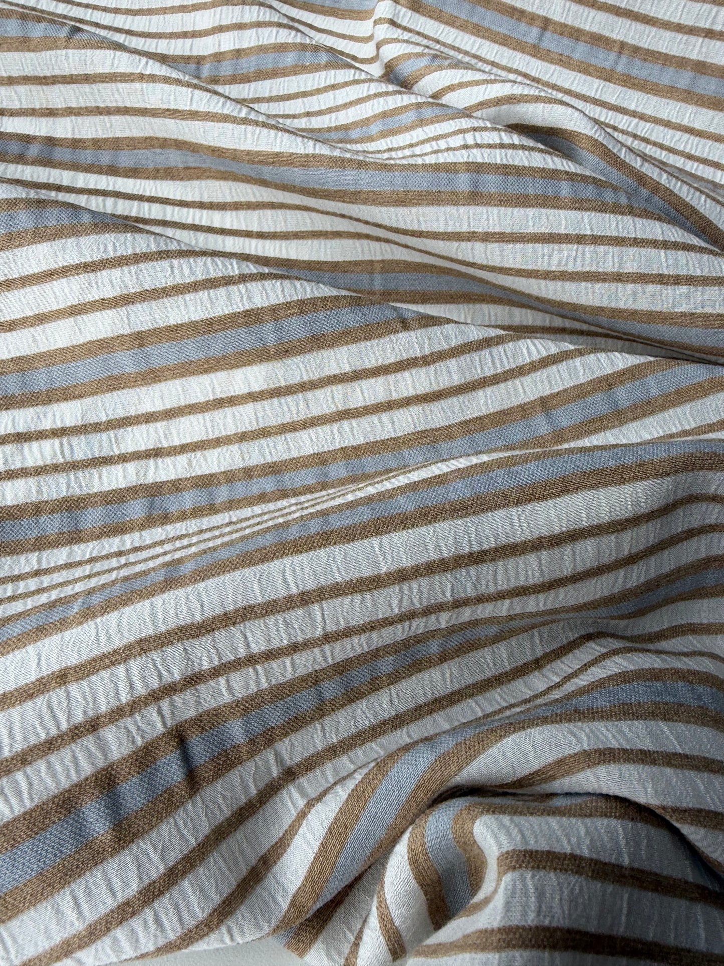 ISE 019 viscose voile stripes