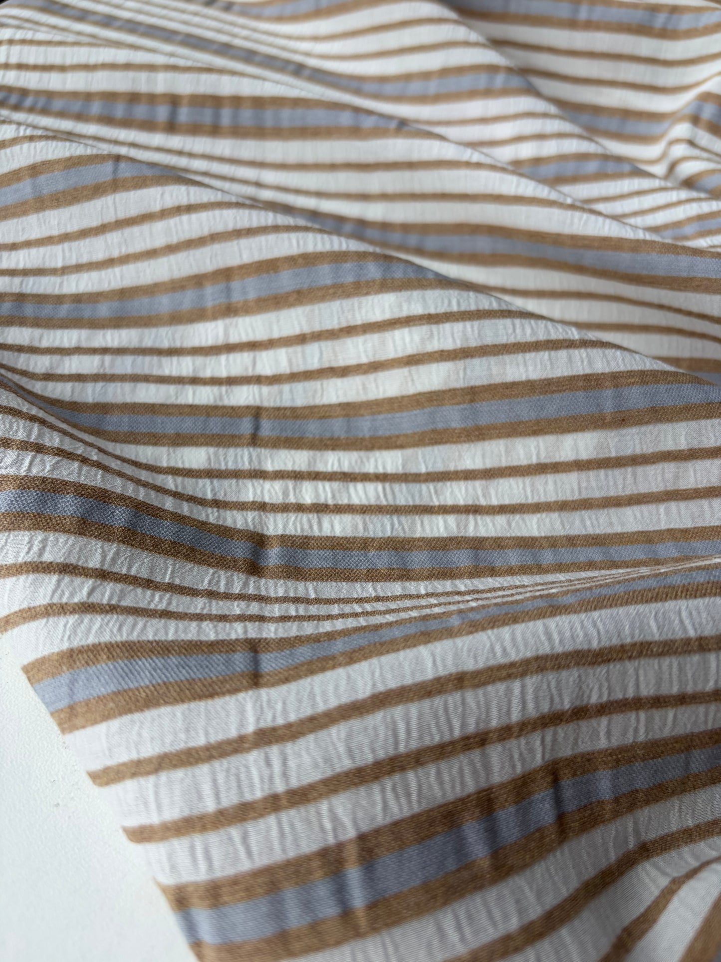 ISE 019 viscose voile stripes