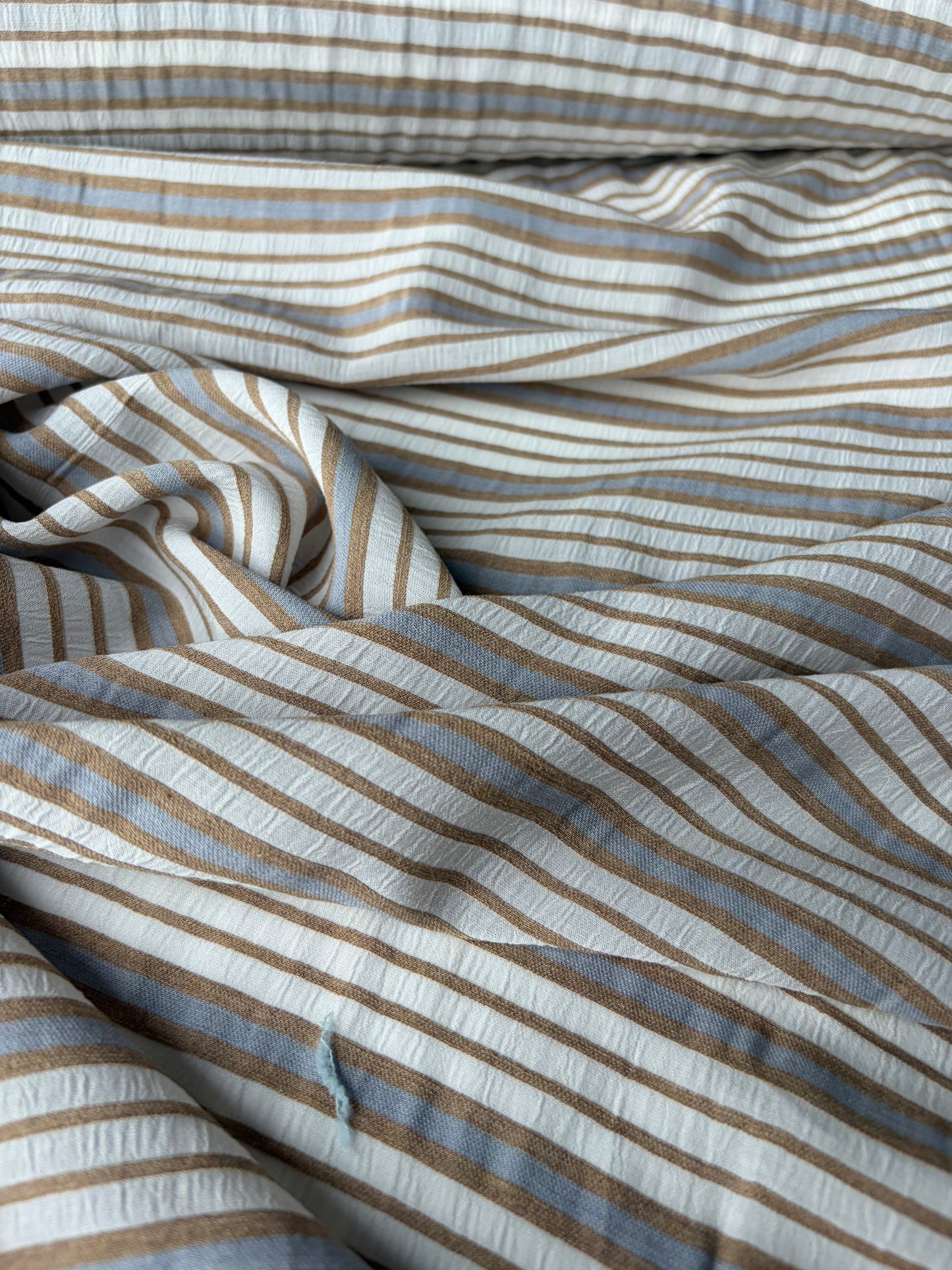ISE 019 viscose voile stripes