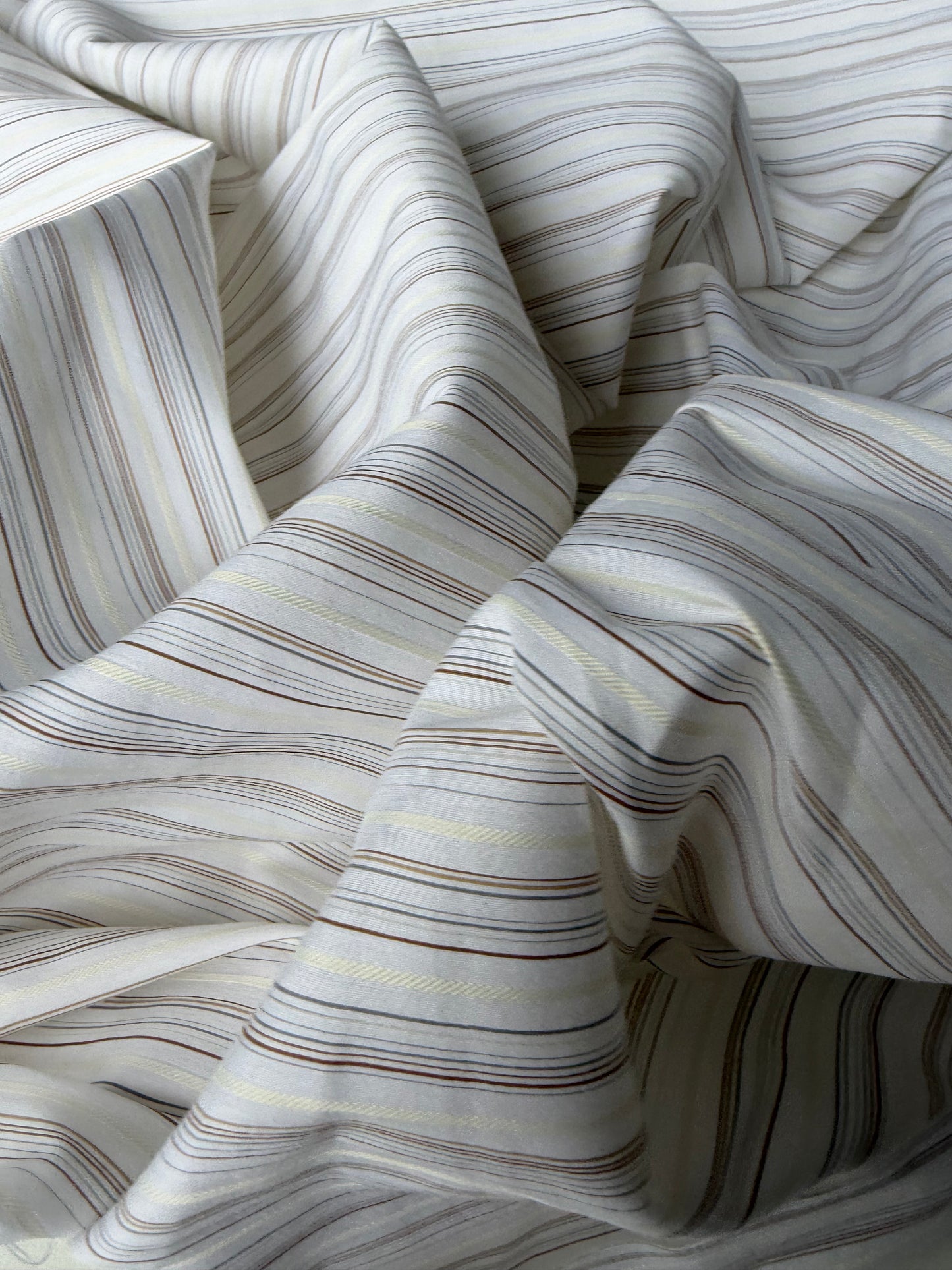 ISE 020 cotton stretch shirting stripes