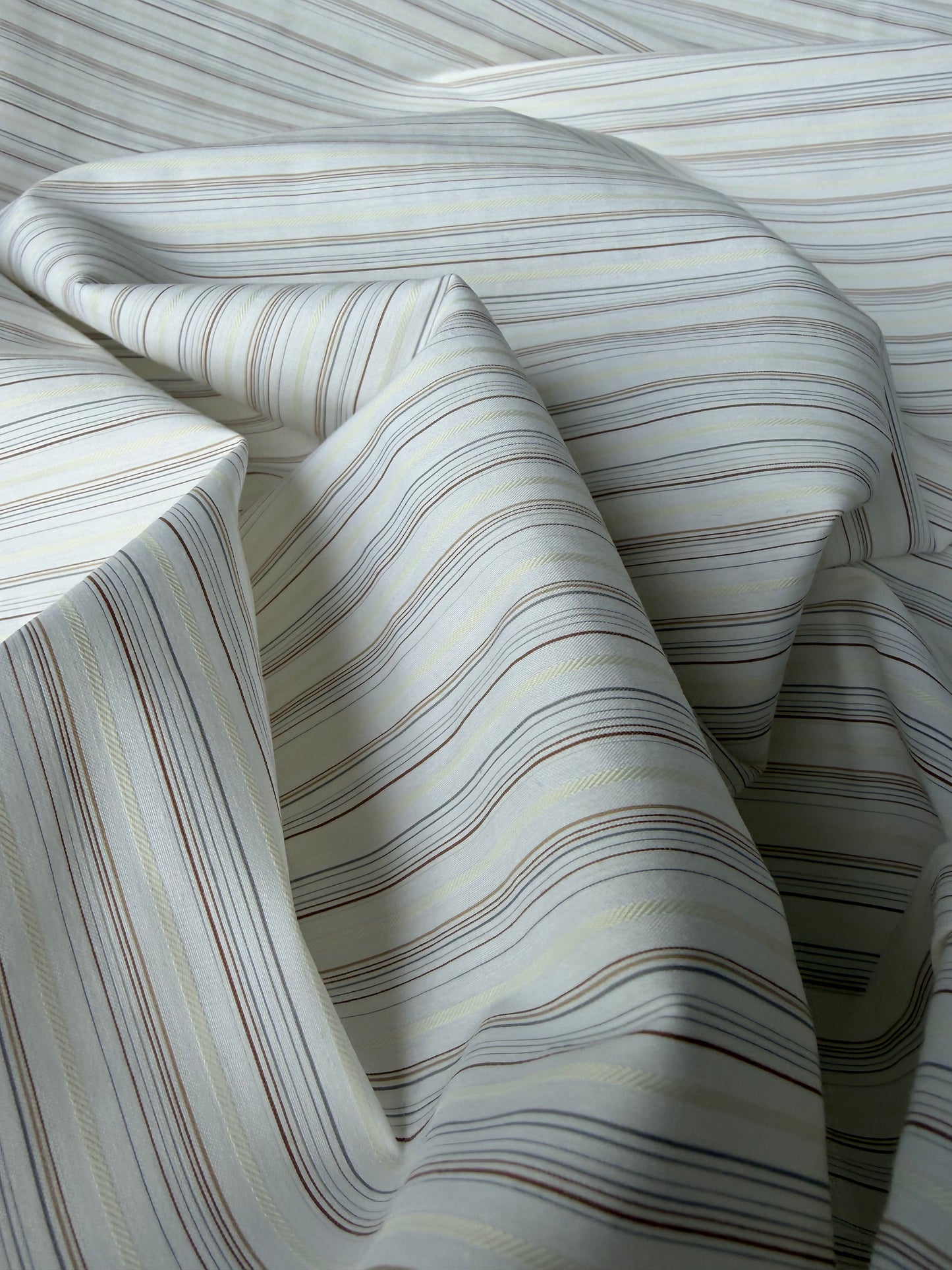 ISE 020 cotton stretch shirting stripes