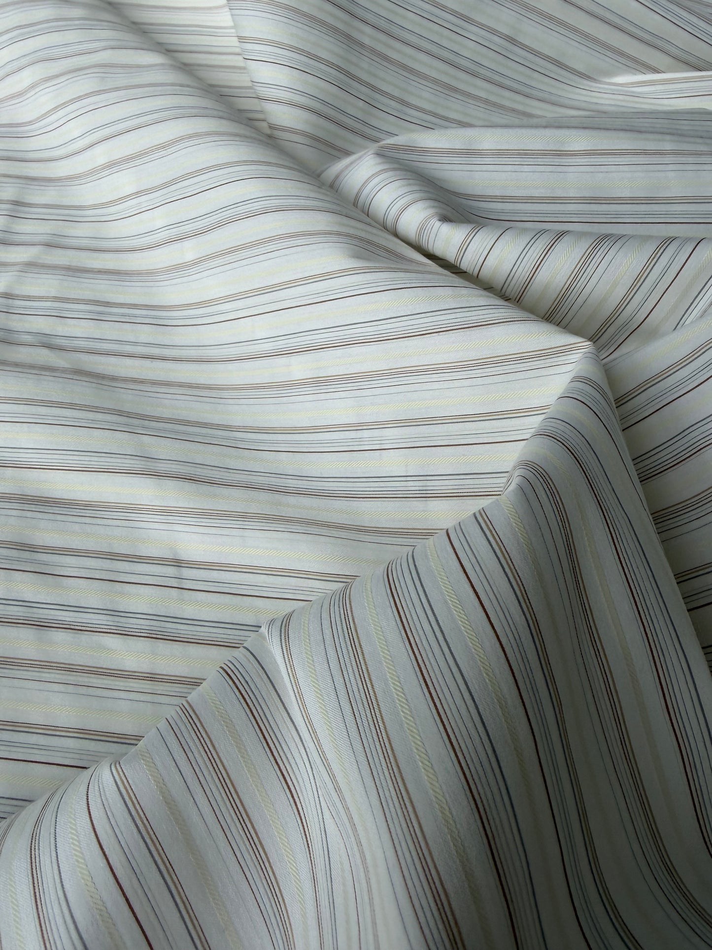 ISE 020 cotton stretch shirting stripes
