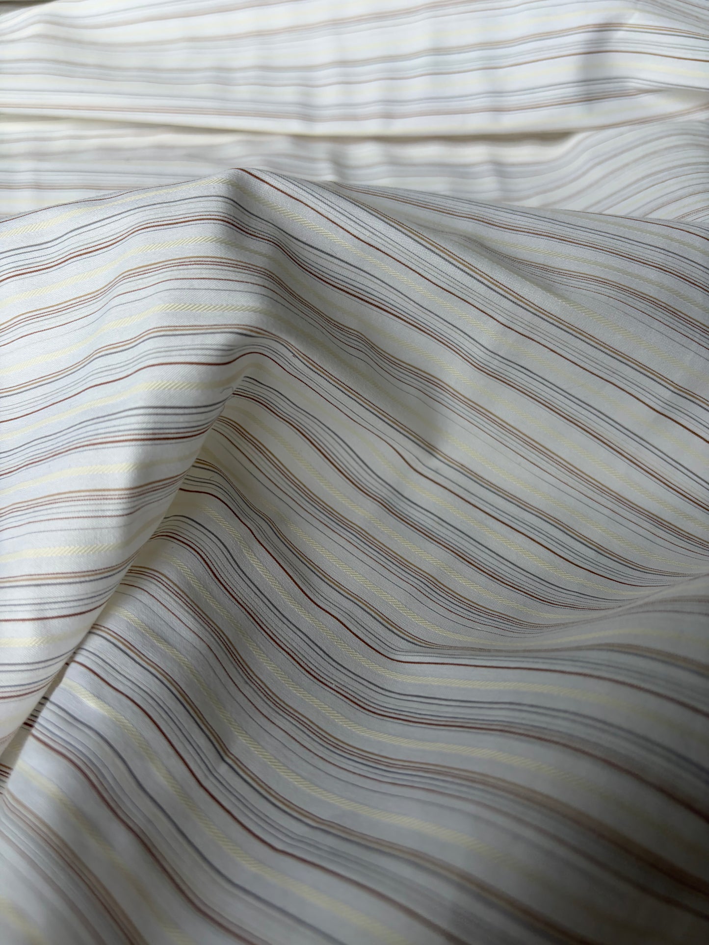 ISE 020 cotton stretch shirting stripes
