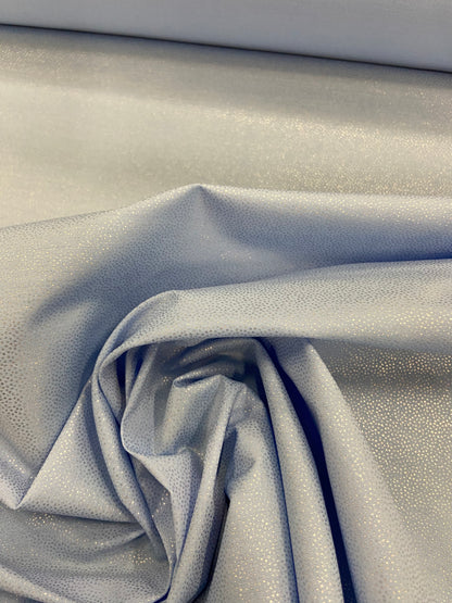 Jonny 005 cotton poplin with small lurex spot