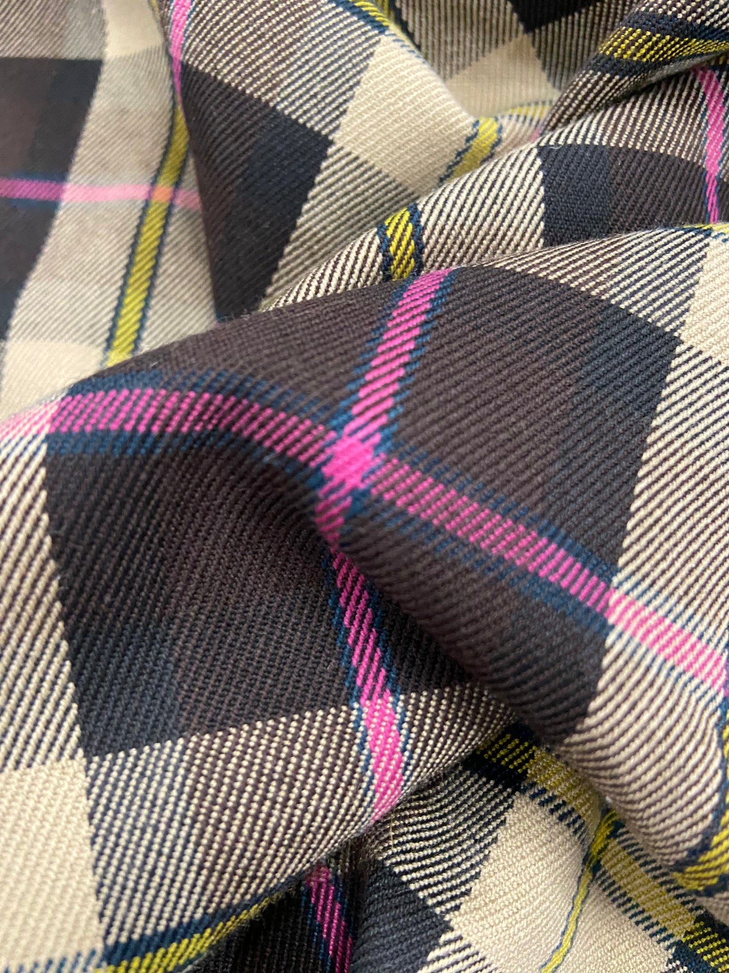 Jonny 002 colorwoven checkered viscose