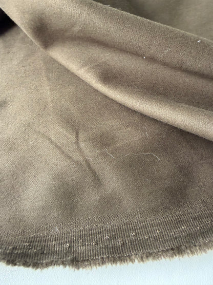 JOEL001 brown cotton stretch peach finish