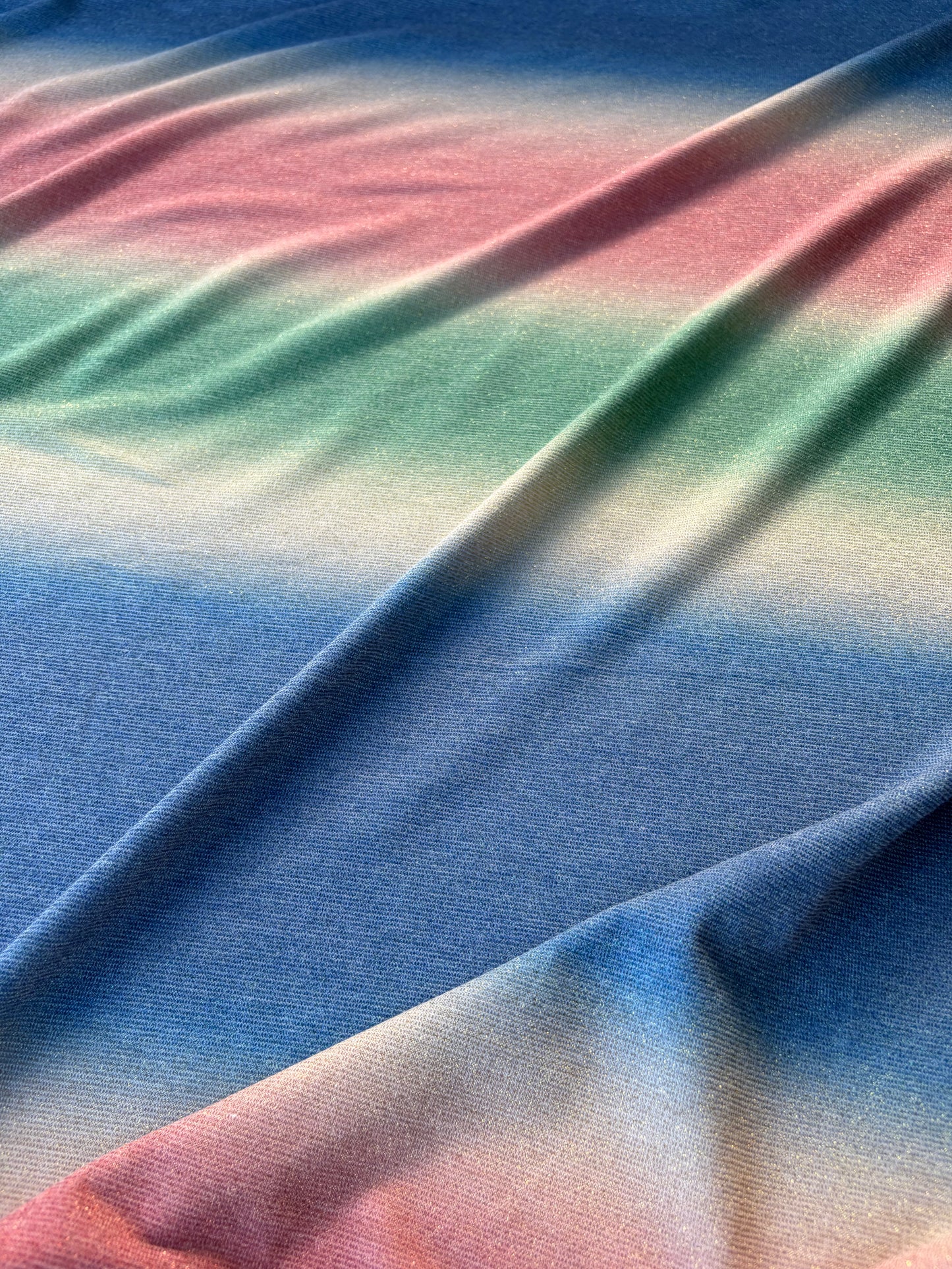 HOMER 023 cotton/viscose lurex jersey tie-dye