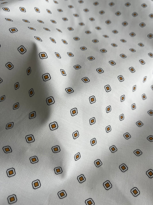 REMCO 011 cotton twill stretch small squares