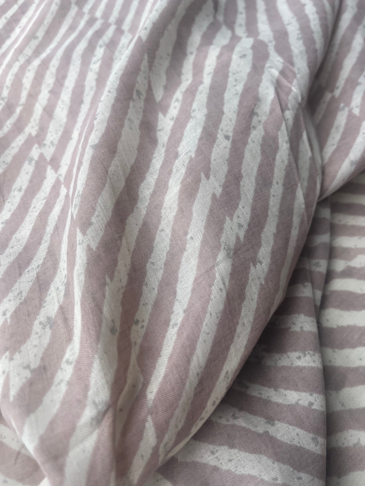 VIVIENNE 003 voile cotton silk zebra stripe