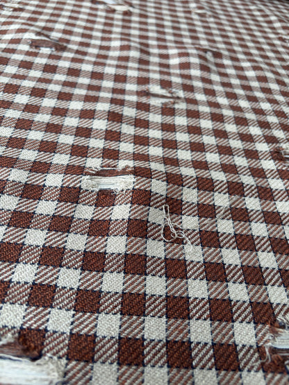JOEL 006 destroyed heavy cotton check
