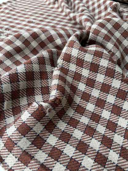 JOEL 006 destroyed heavy cotton check