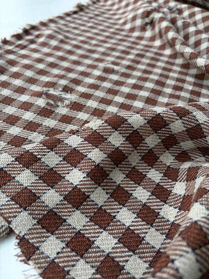 JOEL 006 destroyed heavy cotton check