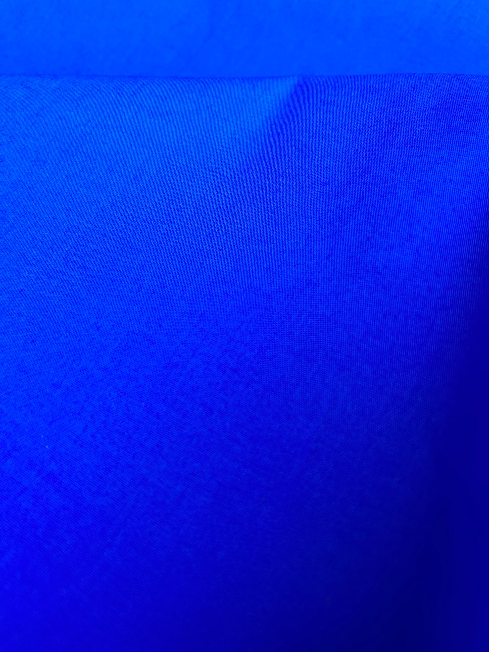 SPLASH 016 Poplin prestige kobalt blue – Wasted Fabrics