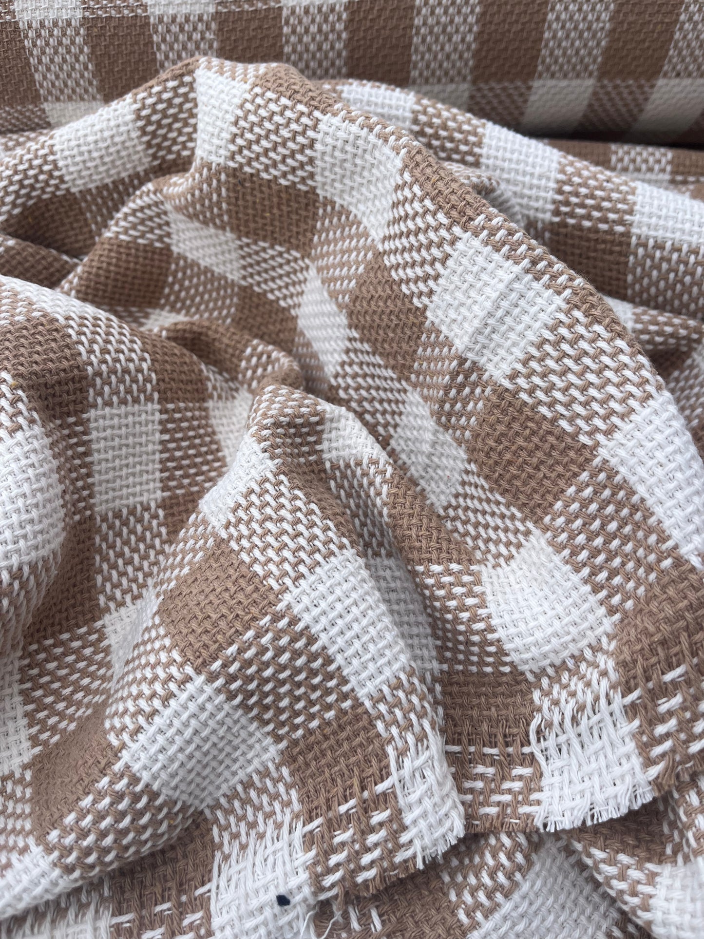 Gaia 018 cotton tweed Chanel style check