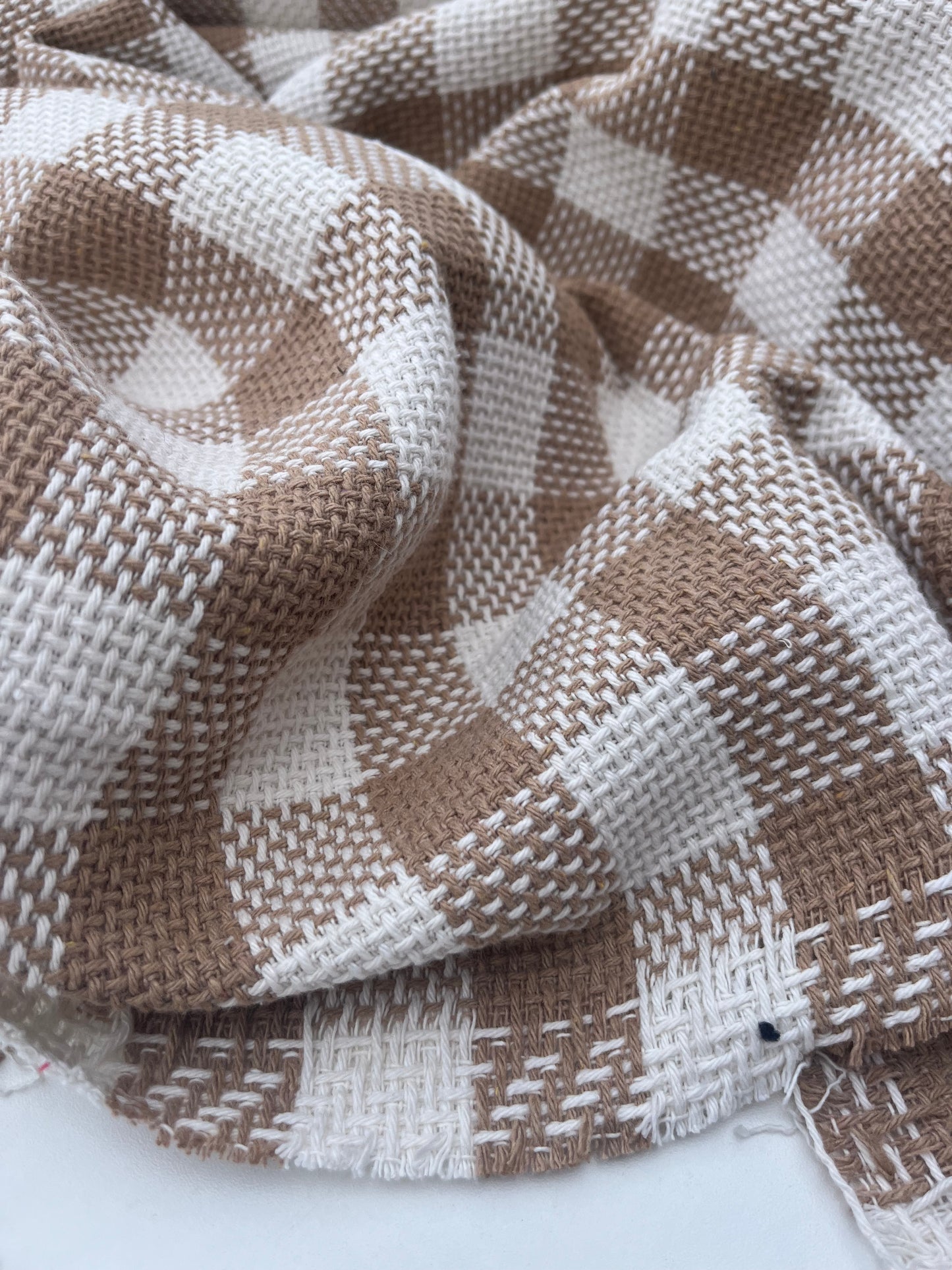 Gaia 018 cotton tweed Chanel style check