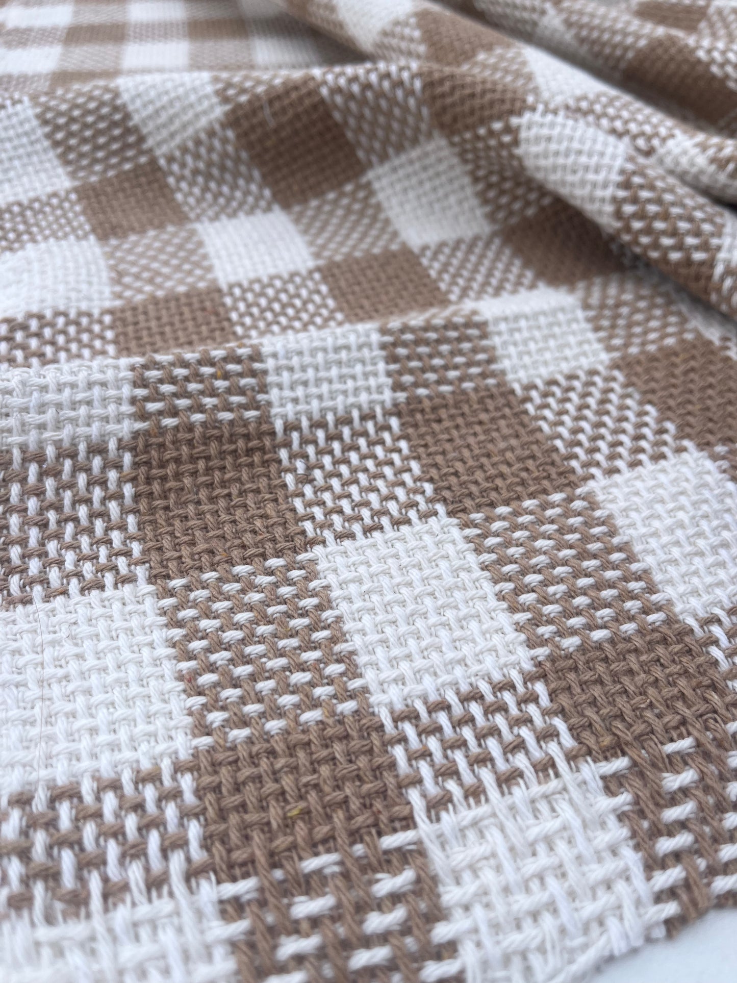 Gaia 018 cotton tweed Chanel style check