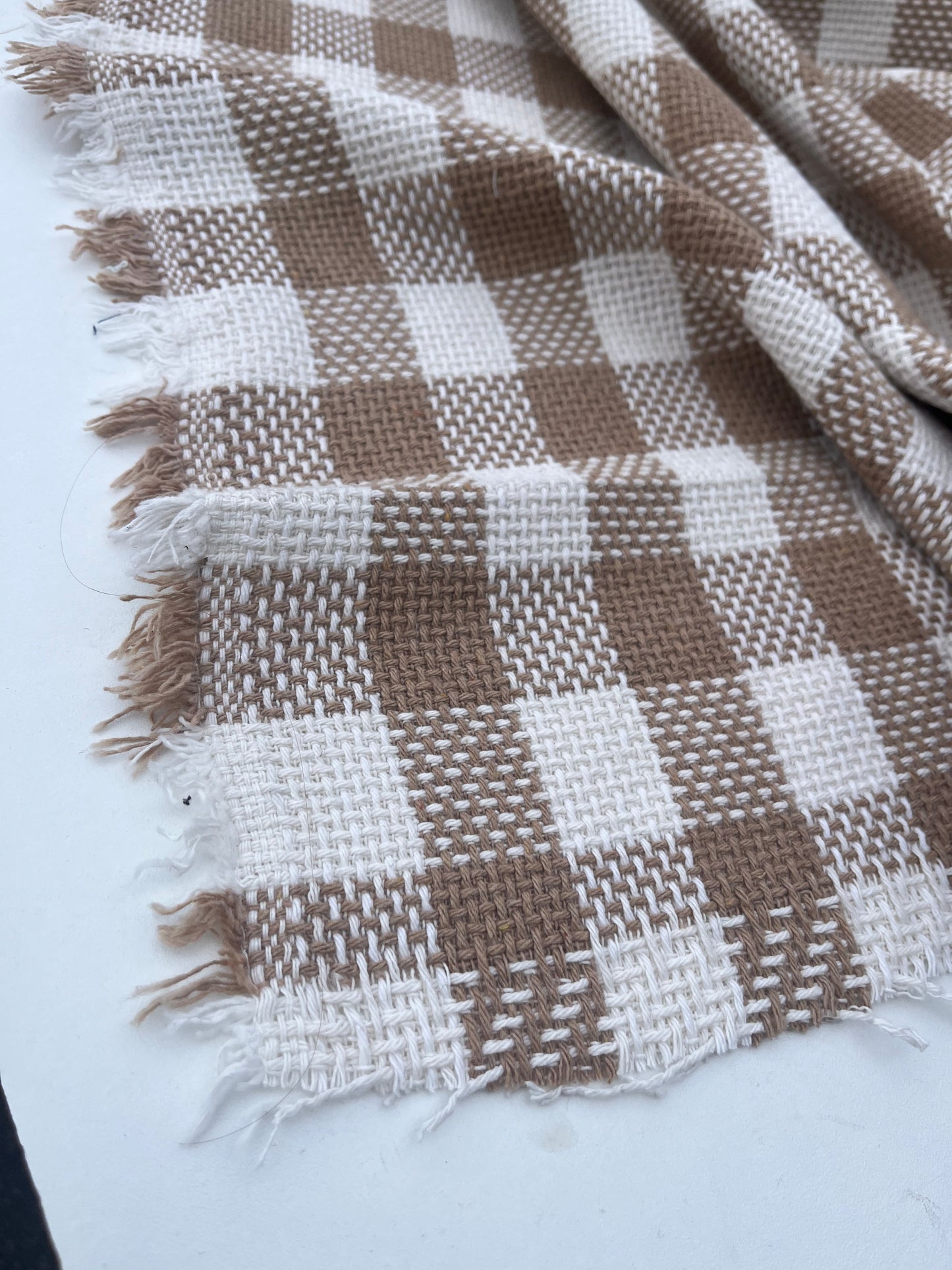 Gaia 018 cotton tweed Chanel style check