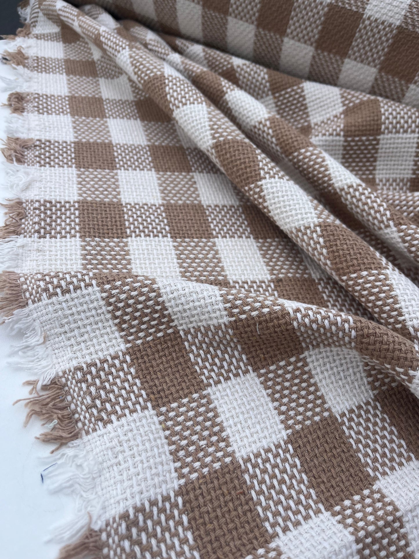 Gaia 018 cotton tweed Chanel style check