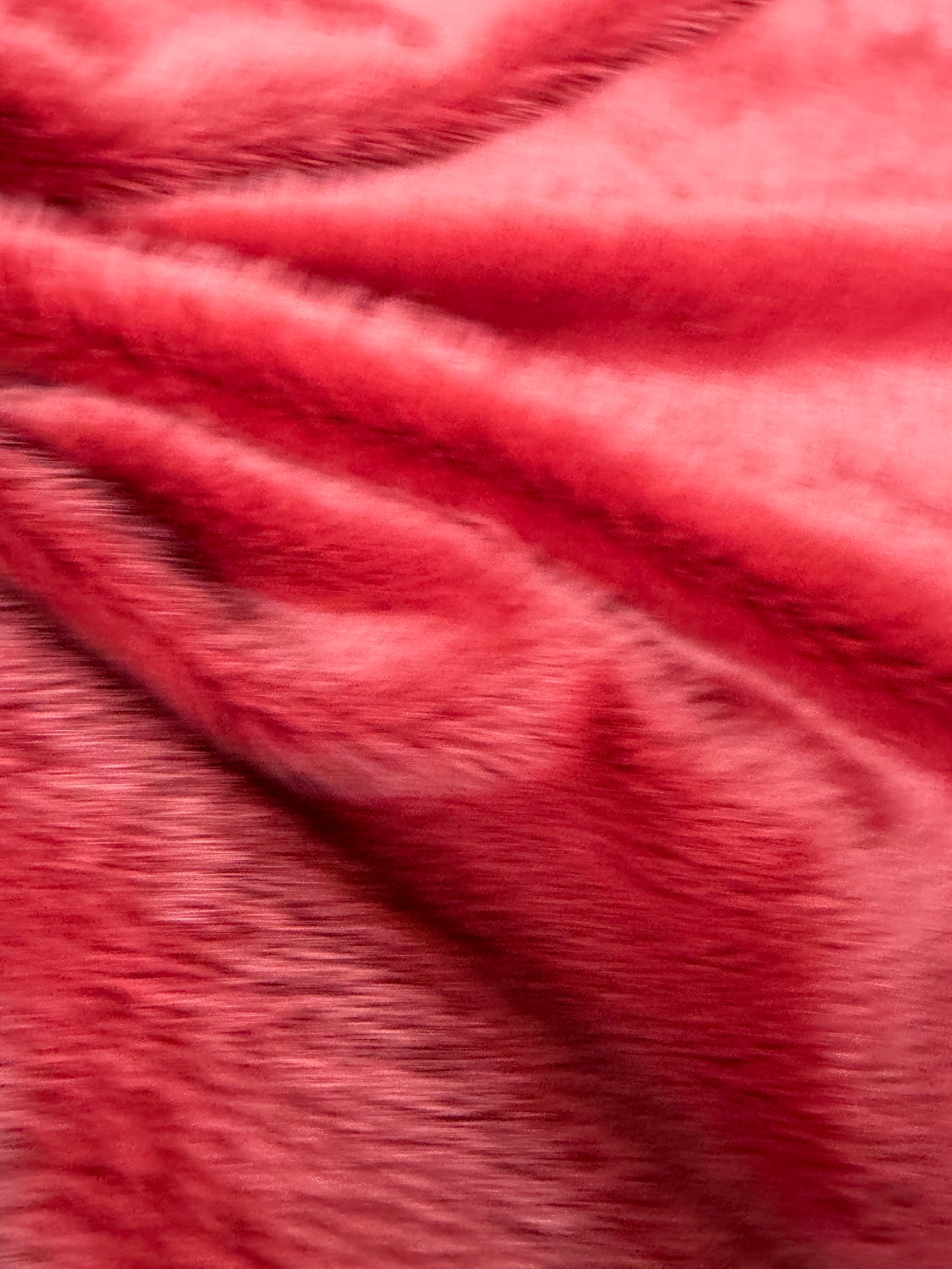 JOEL 008 brique coloured fake fur