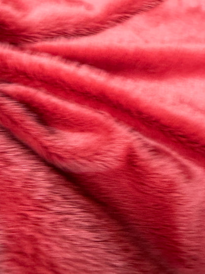 JOEL 008 brique coloured fake fur