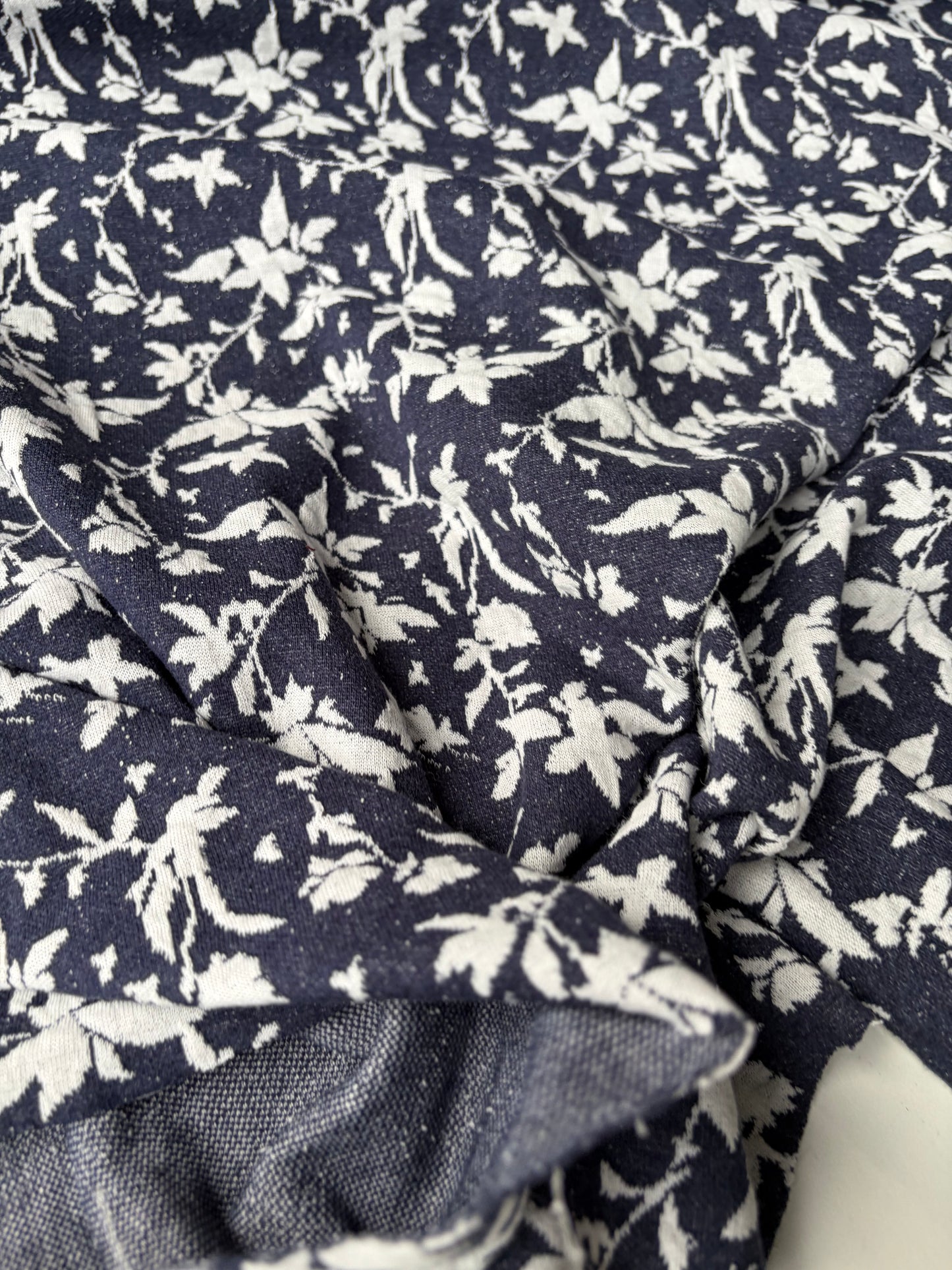 JOEL 011 navy/white jersey jacquard