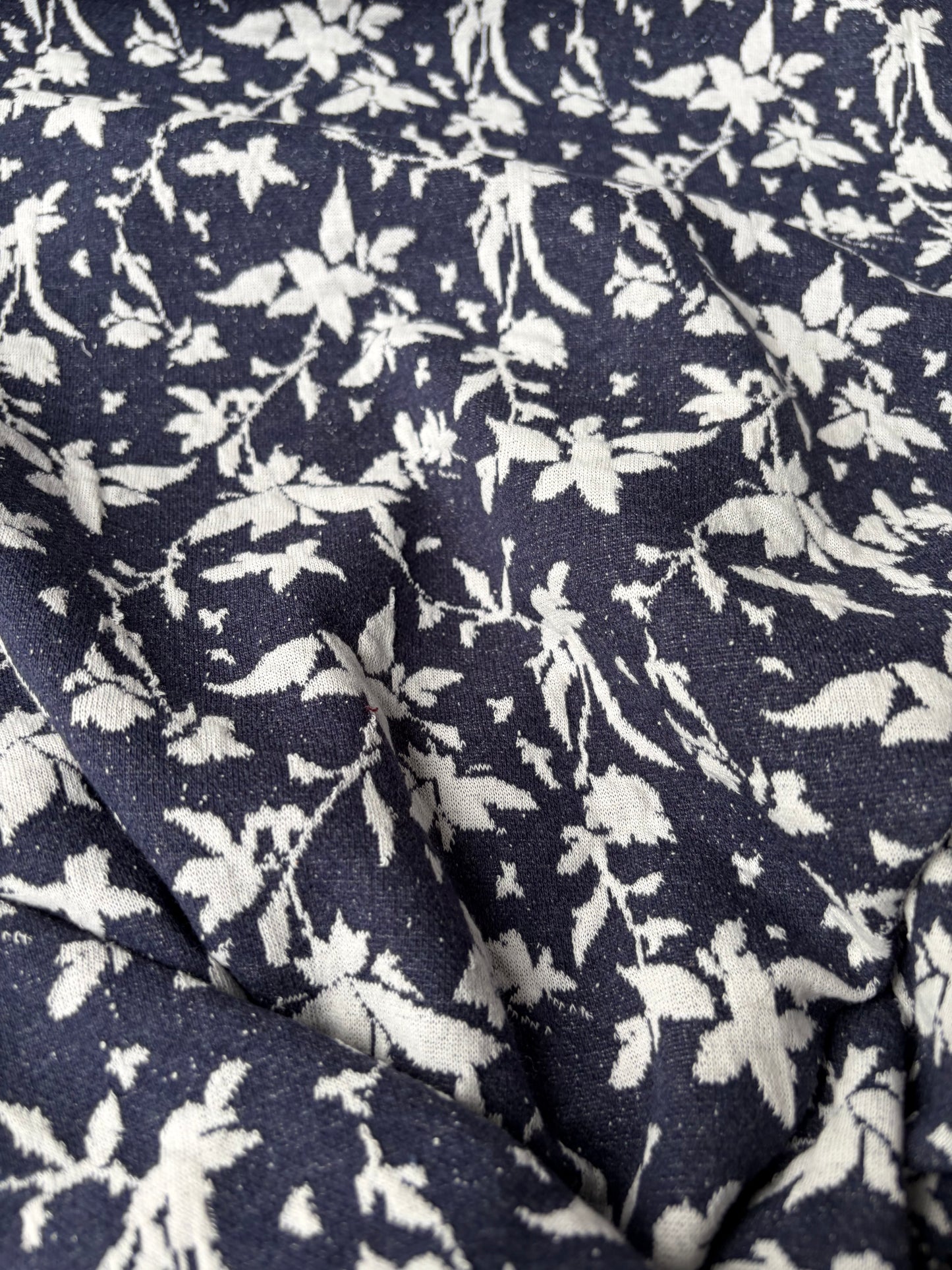 JOEL 011 navy/white jersey jacquard