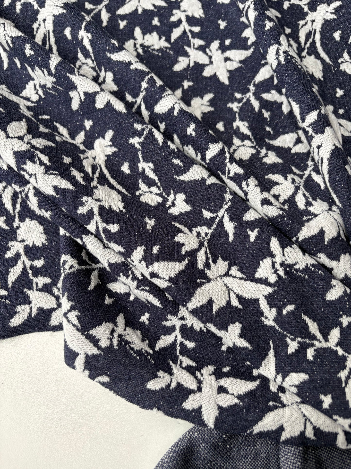 JOEL 011 navy/white jersey jacquard