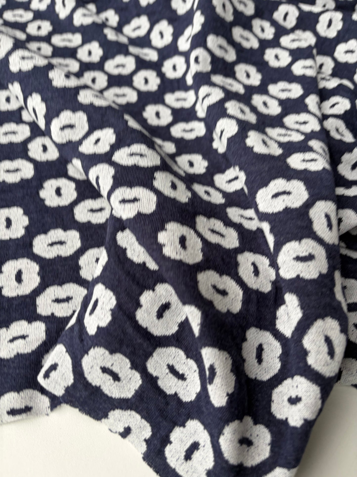 JOEL 012 navy/white jersey jacquard