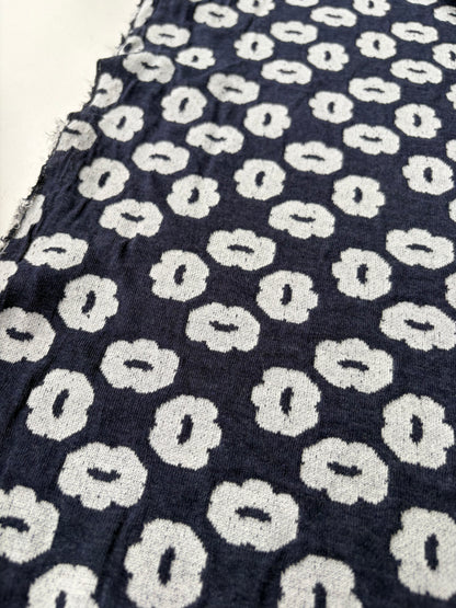 JOEL 012 navy/white jersey jacquard