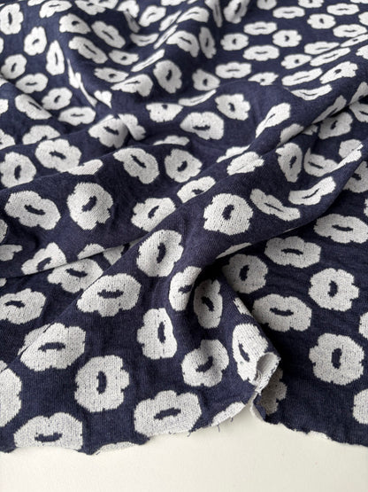 JOEL 012 navy/white jersey jacquard