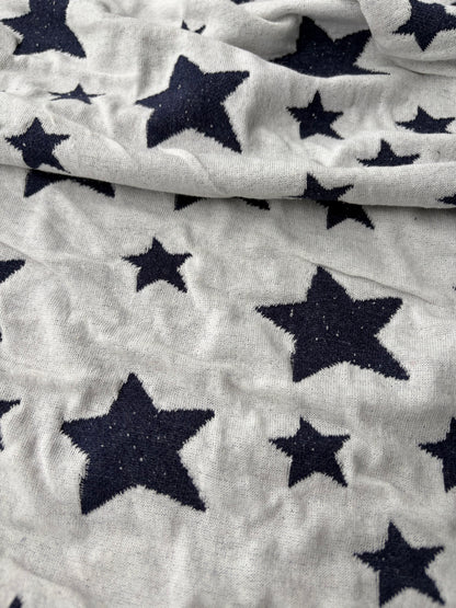 JOEL 013 navy/white jersey jacquard