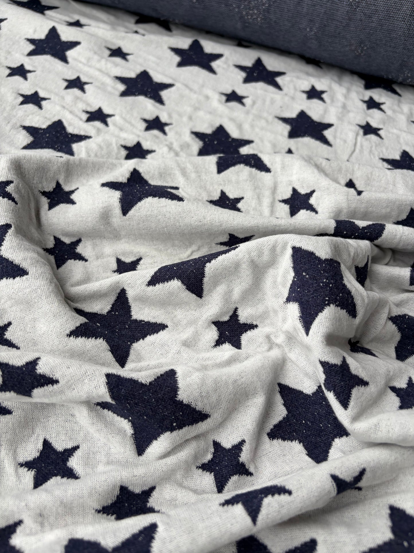 JOEL 013 navy/white jersey jacquard