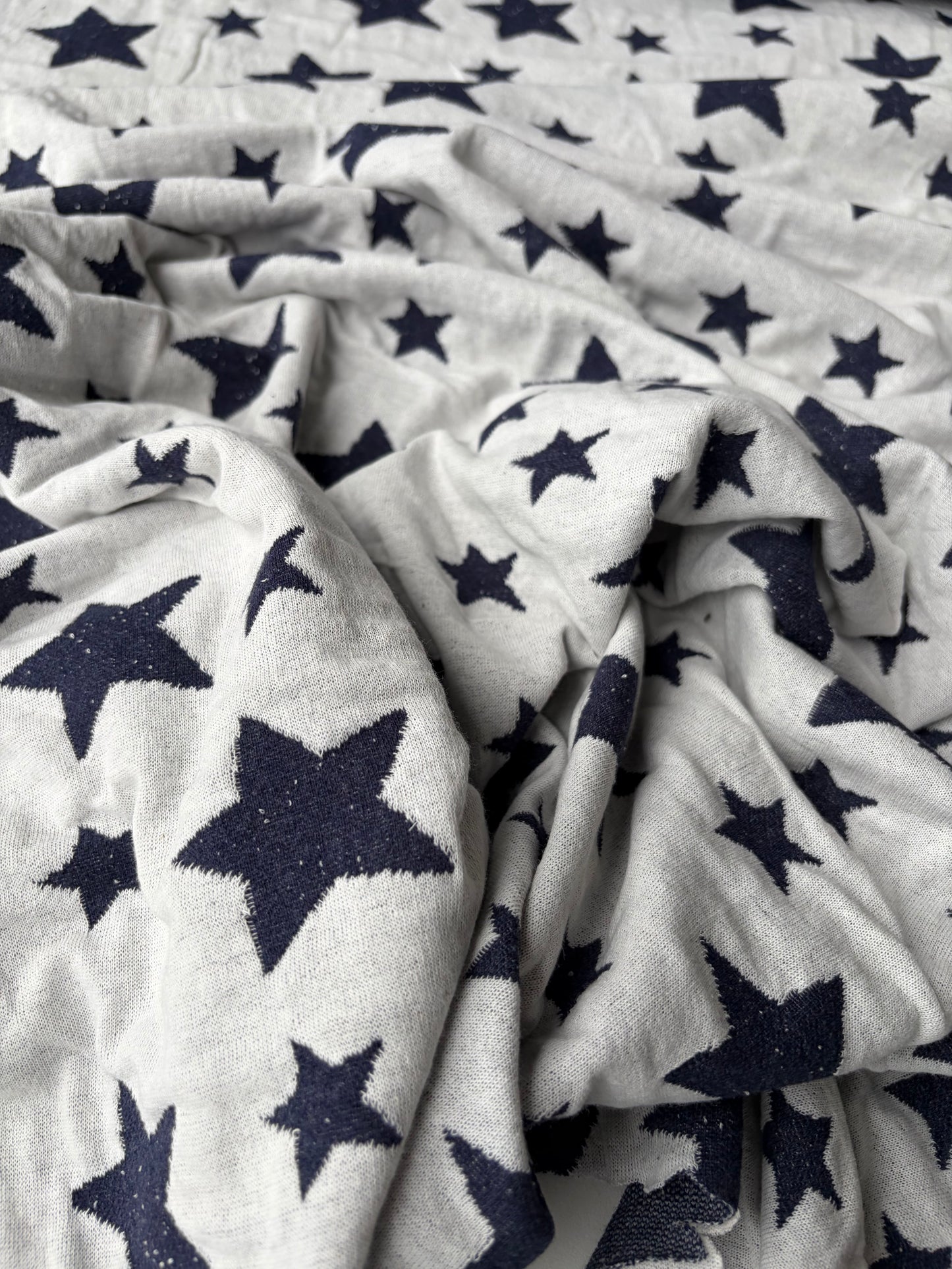 JOEL 013 navy/white jersey jacquard