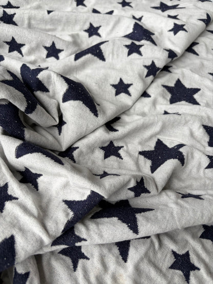 JOEL 013 navy/white jersey jacquard