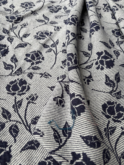 JOEL 015 navy/white jersey jacquard