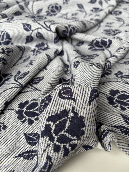 JOEL 015 navy/white jersey jacquard