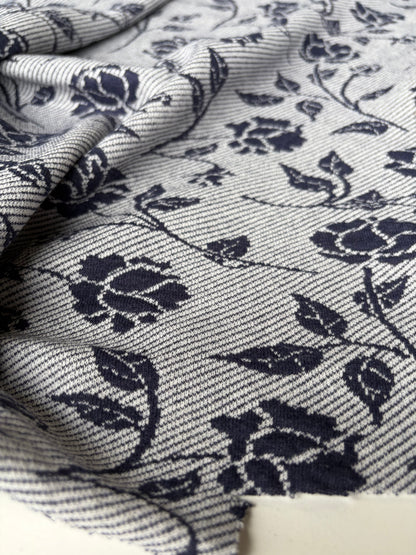 JOEL 015 navy/white jersey jacquard
