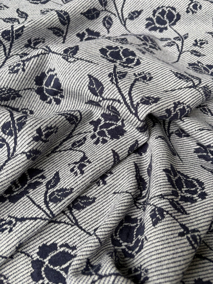 JOEL 015 navy/white jersey jacquard