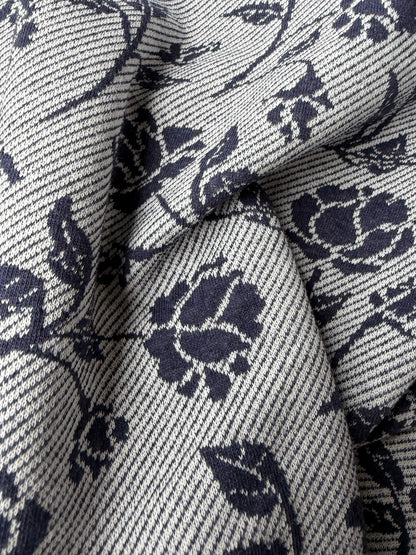 JOEL 015 navy/white jersey jacquard