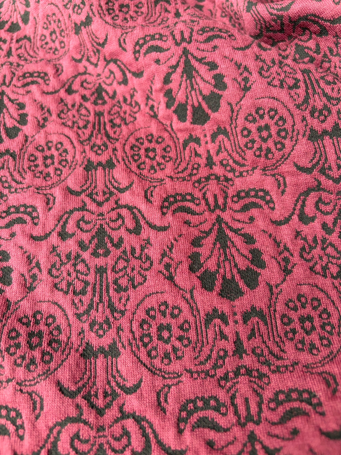 JOEL 016 framboise/black jersey jacquard