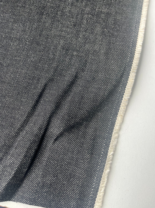 JACOB 2015 raw black denim, no stretch