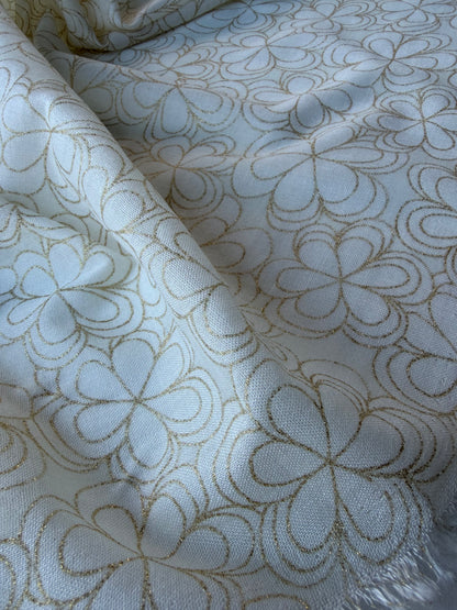 PC HOMER 040 cotton voile golden print