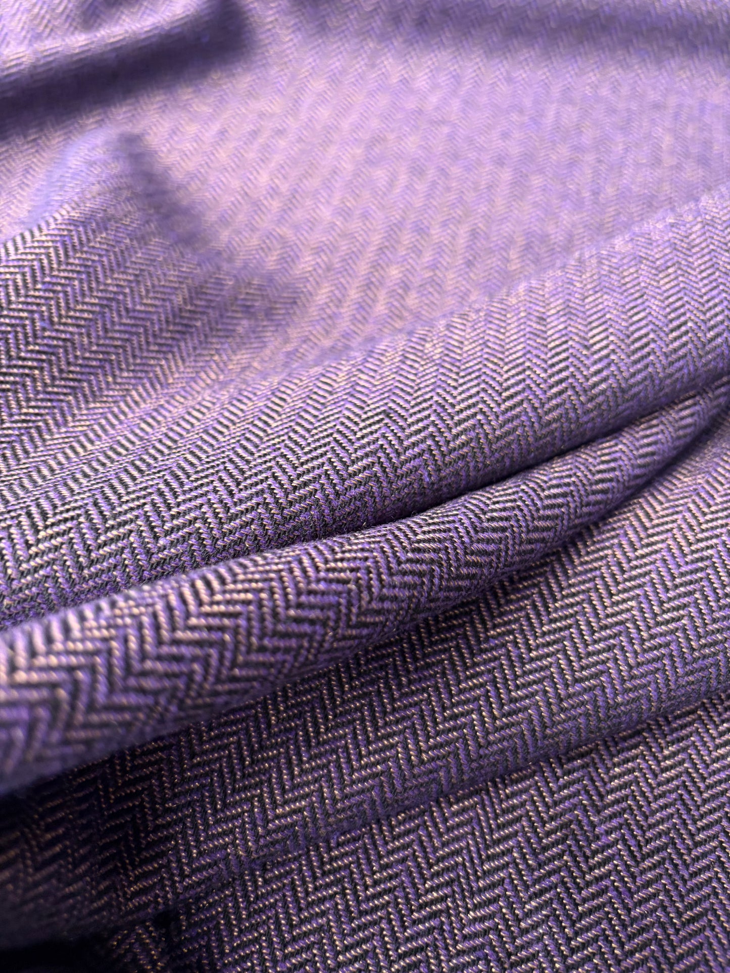 JOEL 019 wool herringbone with golden lurex