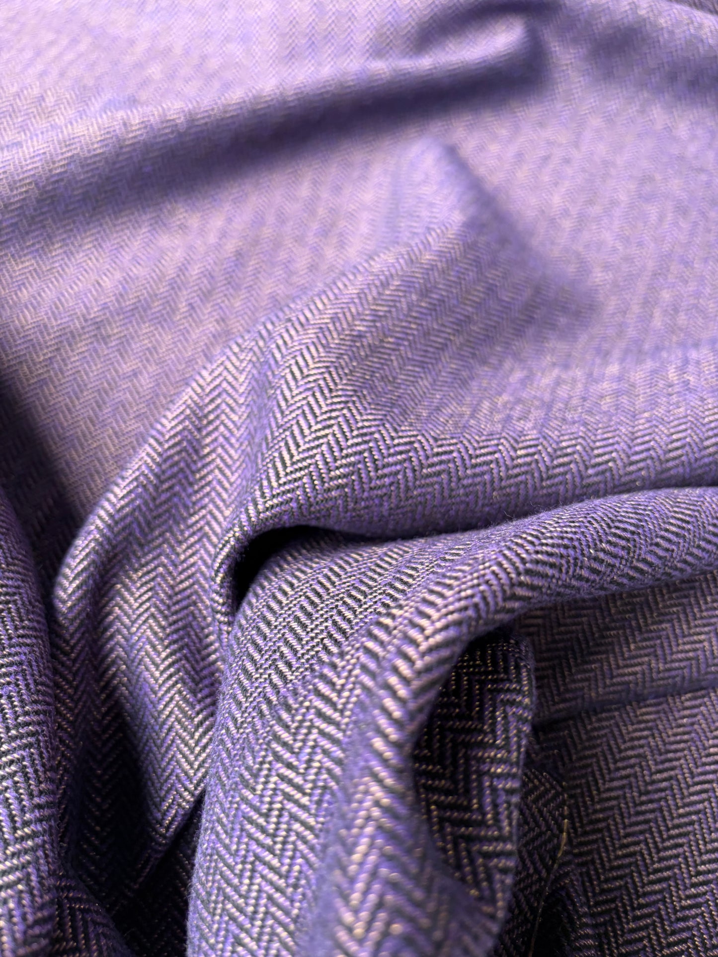 JOEL 019 wool herringbone with golden lurex