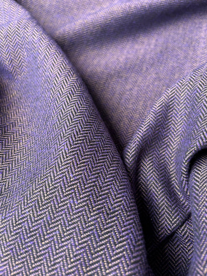 JOEL 019 wool herringbone with golden lurex