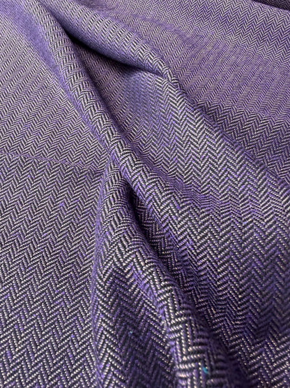 JOEL 019 wool herringbone with golden lurex
