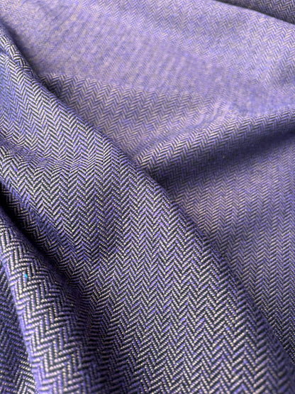 JOEL 019 wool herringbone with golden lurex