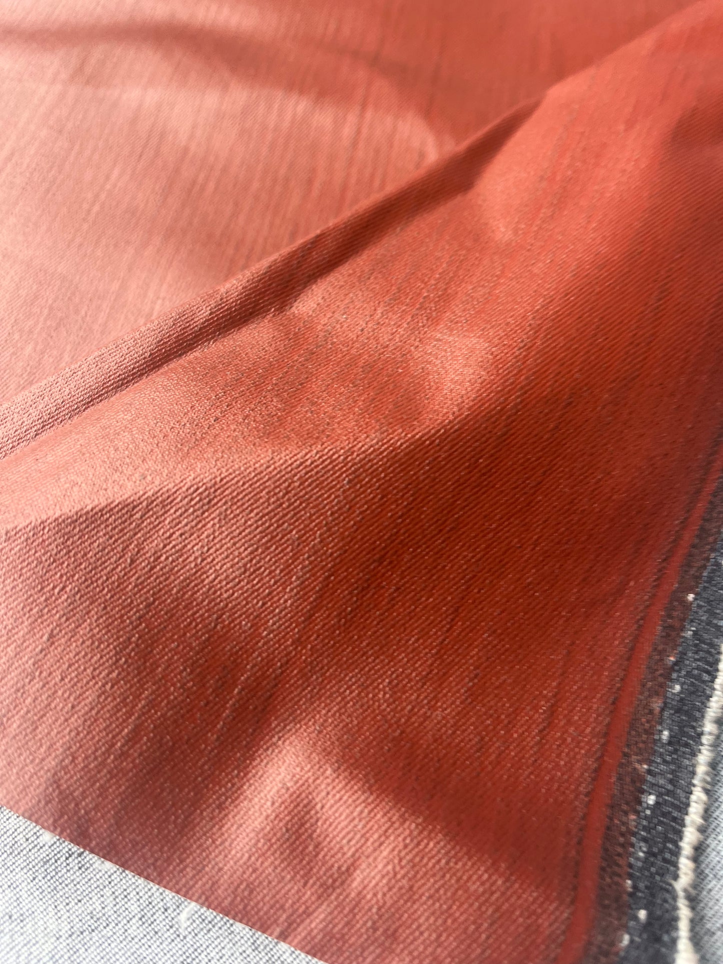 JACOB 2030 denim with coloured coating
