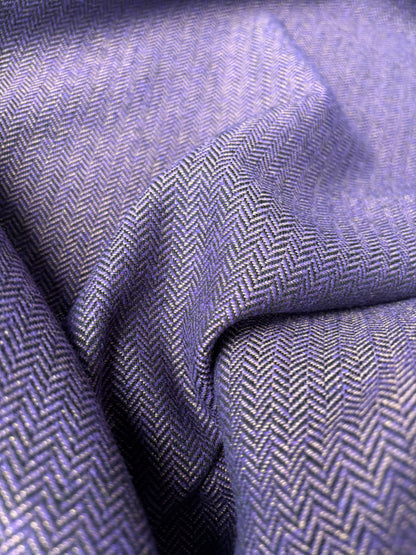 JOEL 019 wool herringbone with golden lurex