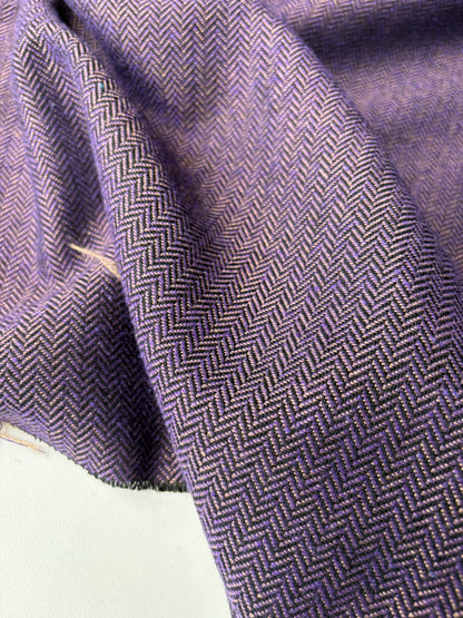 JOEL 019 wool herringbone with golden lurex